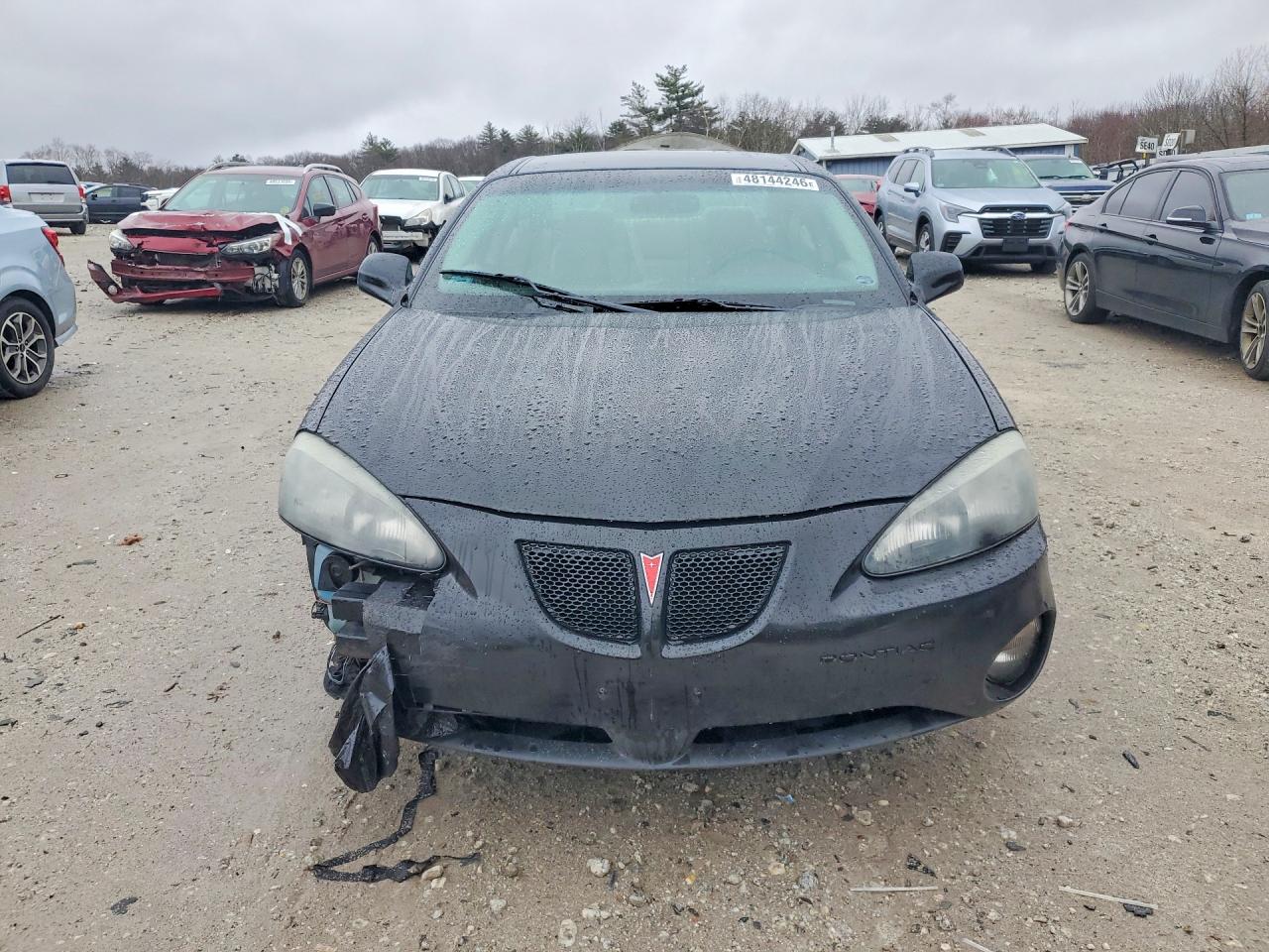 2005 Pontiac Grand Prix Black vin: 2G2WP522551190699