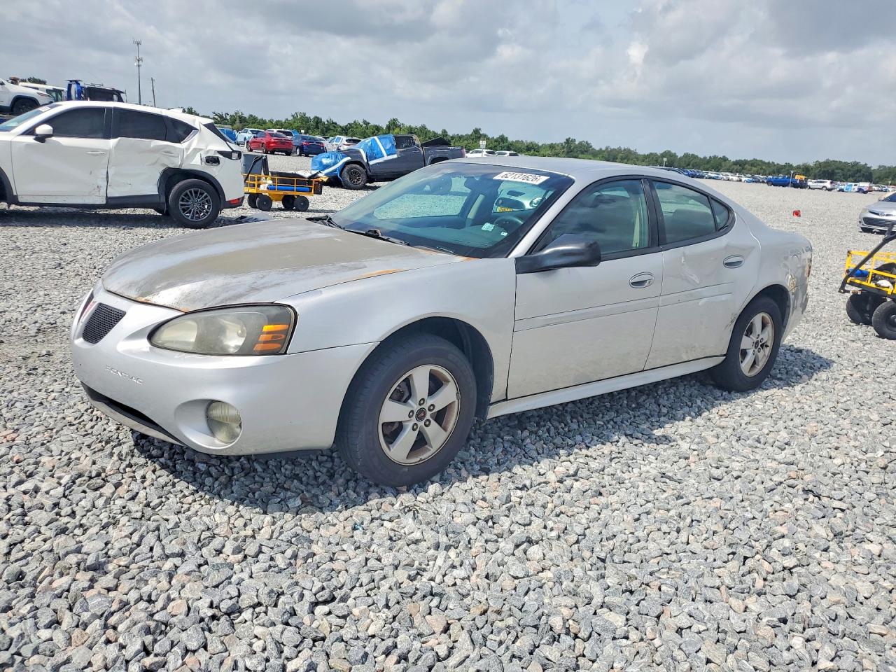 2005 Pontiac Grand Prix Серебряный vin: 2G2WP522651177931