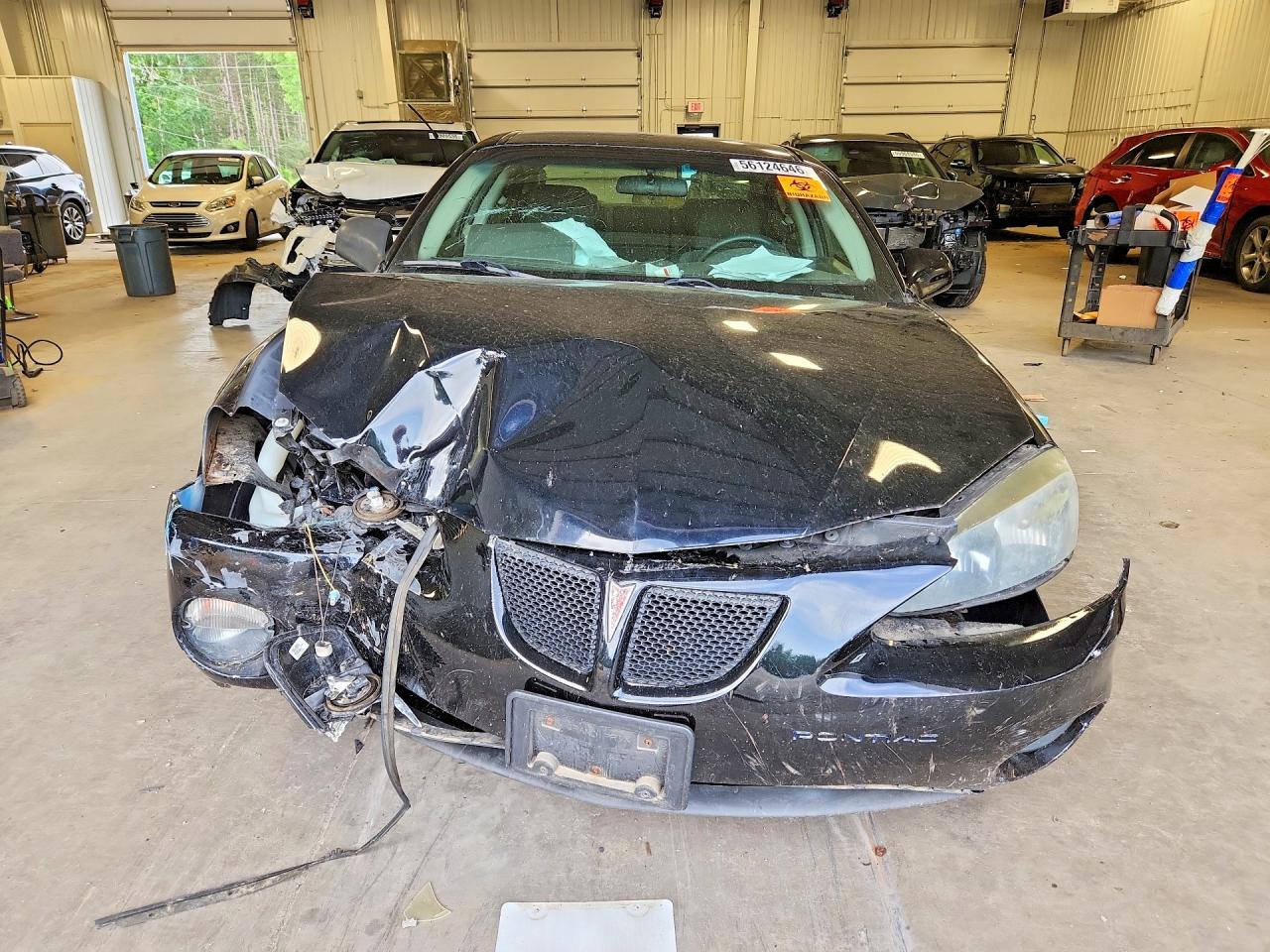 2005 Pontiac Grand Prix Black vin: 2G2WP522751318179
