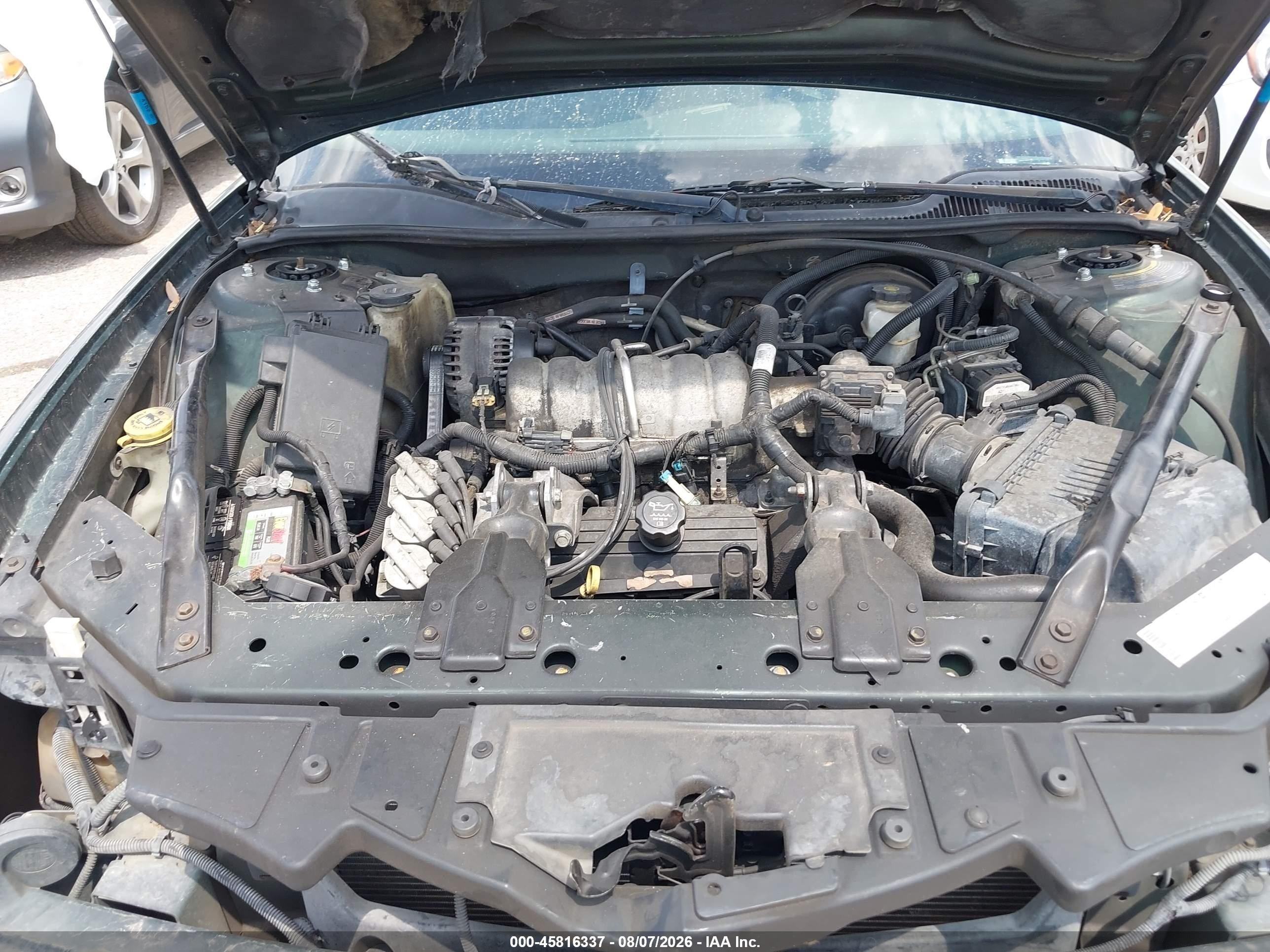 2004 Pontiac Grand Prix Gt1 Green vin: 2G2WP522841105210