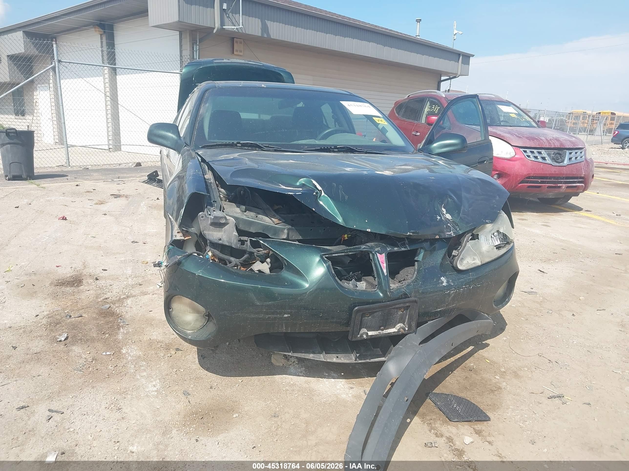 2004 Pontiac Grand Prix Gt1 Зеленый vin: 2G2WP522841279746
