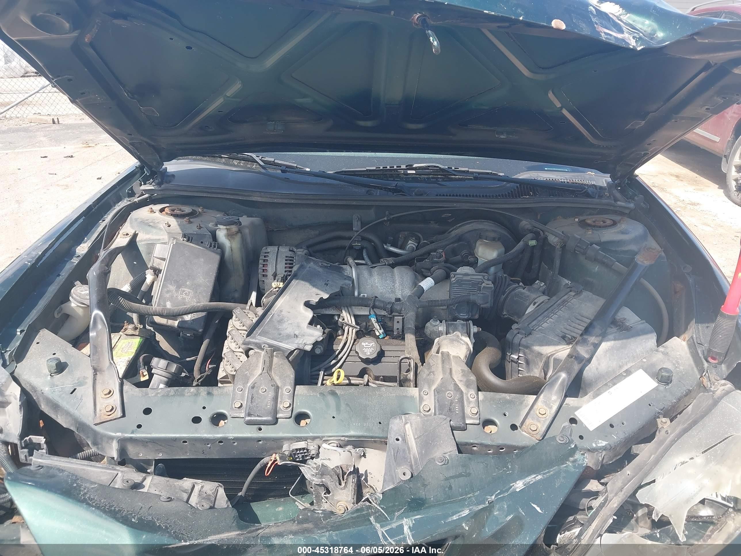 2004 Pontiac Grand Prix Gt1 Зеленый vin: 2G2WP522841279746