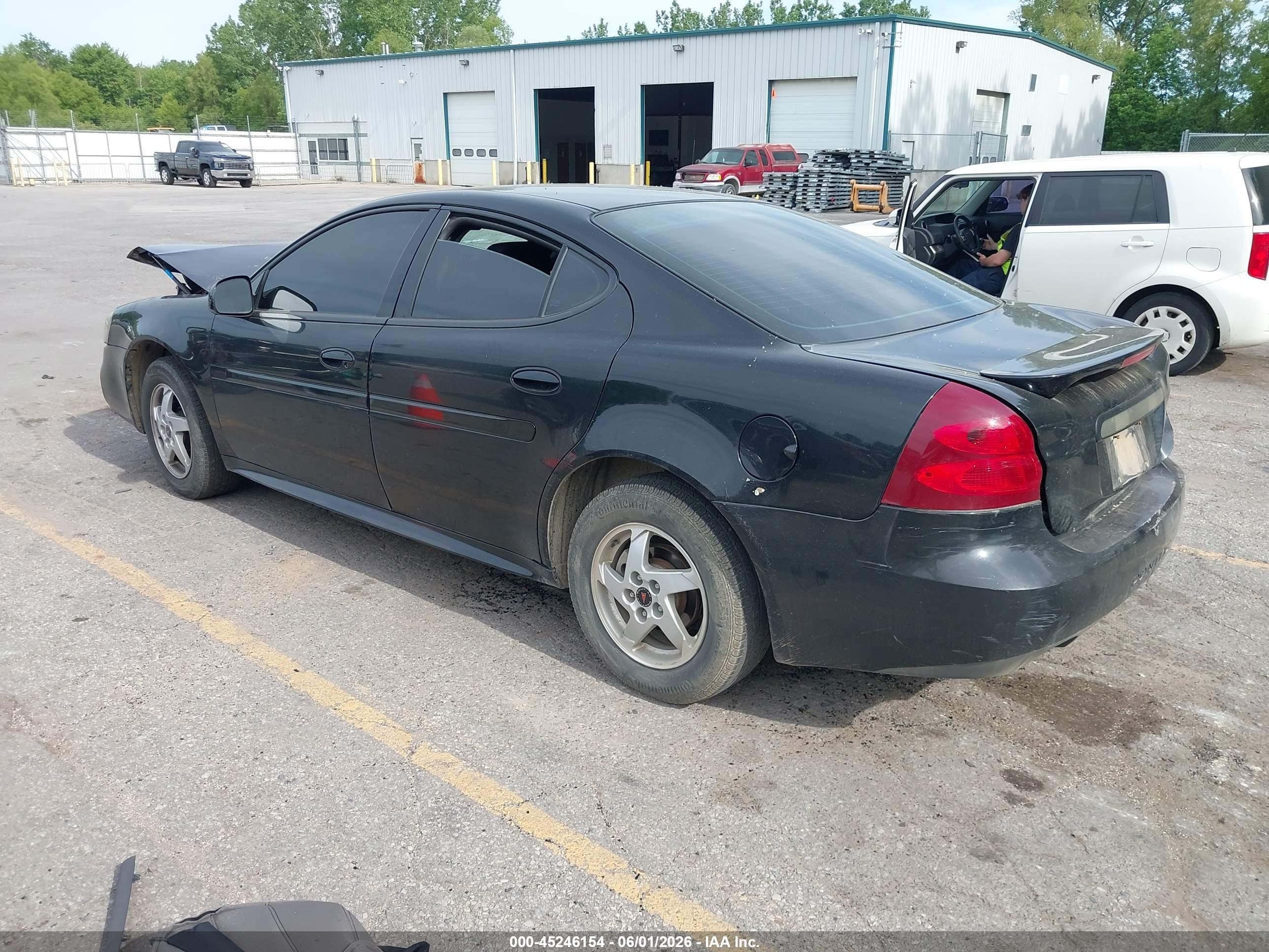 2004 Pontiac Grand Prix Gt1 Black vin: 2G2WP522841298992
