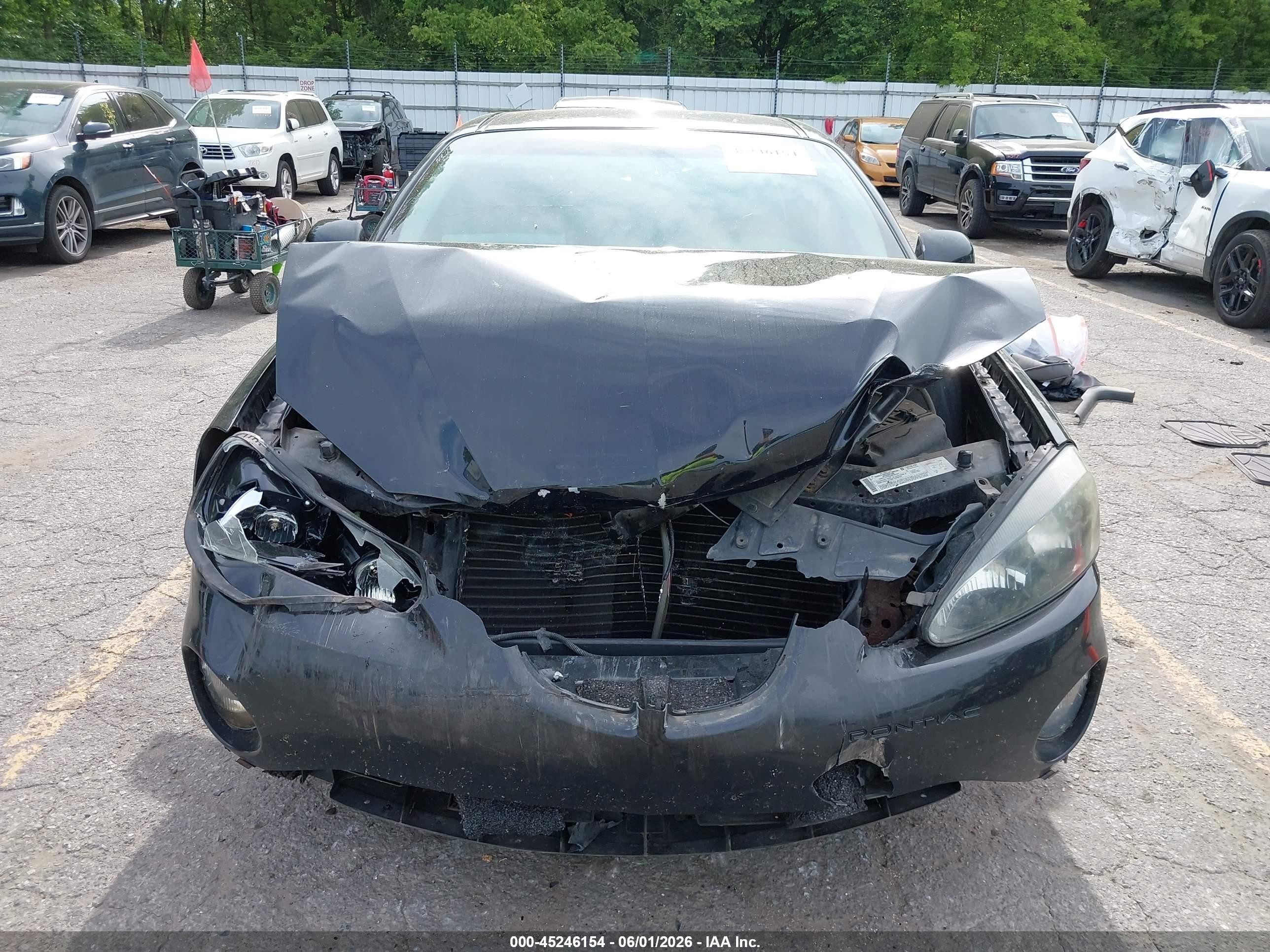 2004 Pontiac Grand Prix Gt1 Black vin: 2G2WP522841298992