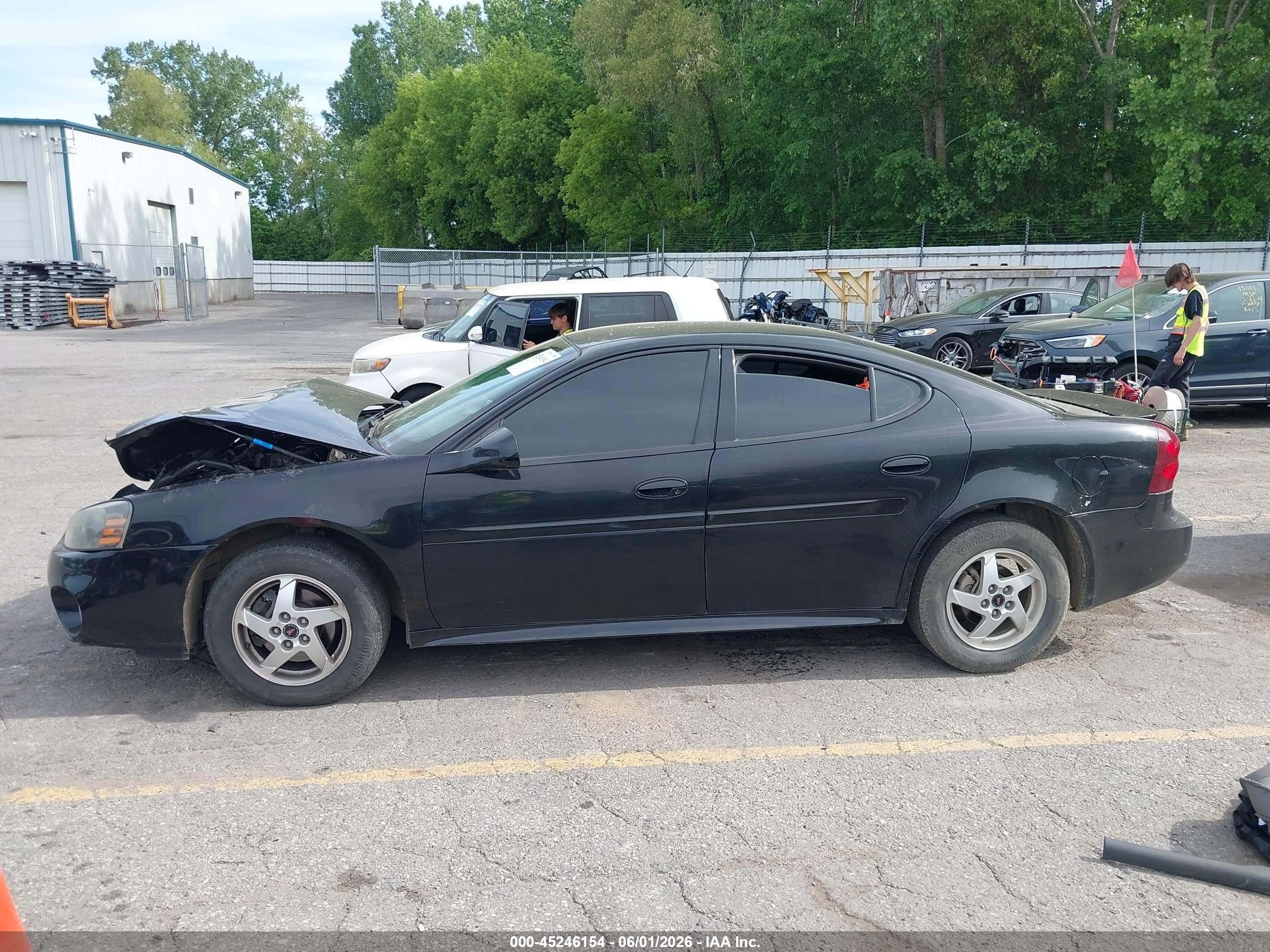 2004 Pontiac Grand Prix Gt1 Black vin: 2G2WP522841298992