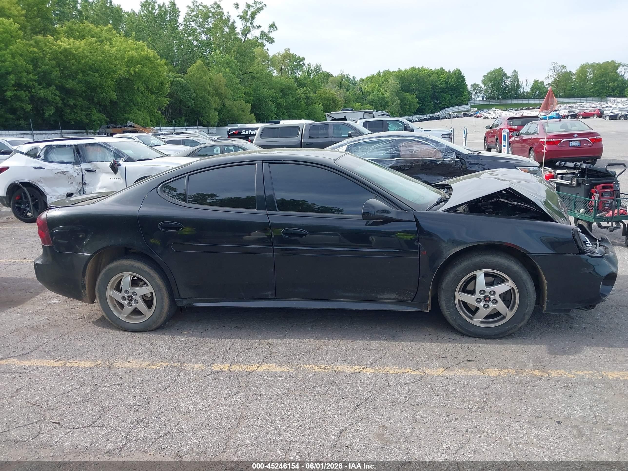 2004 Pontiac Grand Prix Gt1 Black vin: 2G2WP522841298992