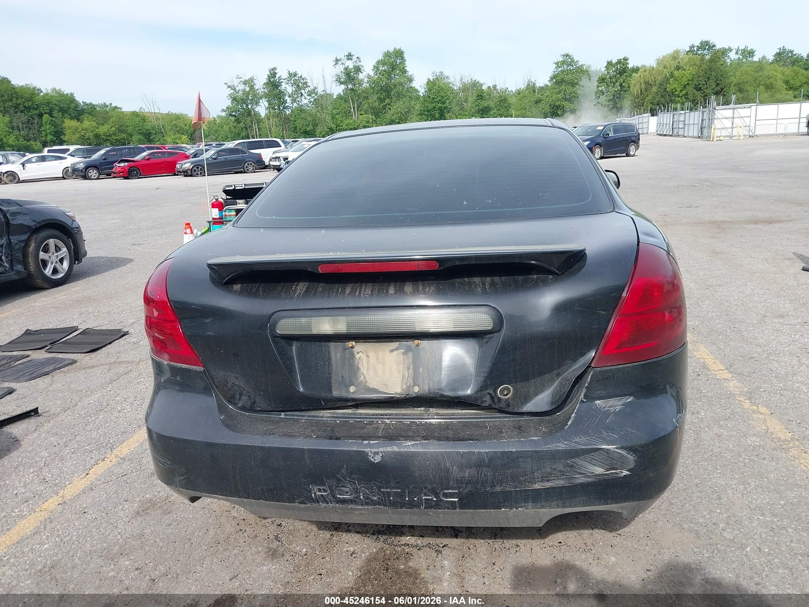 2004 Pontiac Grand Prix Gt1 Black vin: 2G2WP522841298992