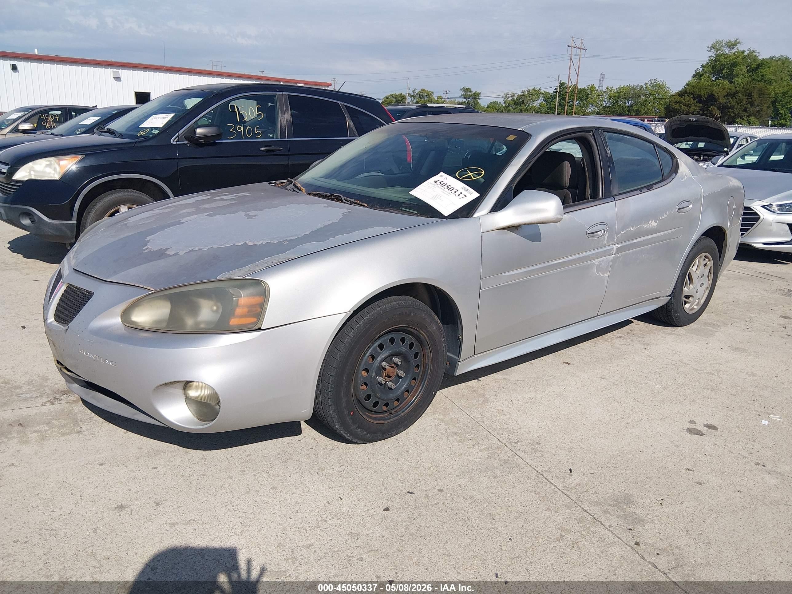 2004 Pontiac Grand Prix Gt1 Silver vin: 2G2WP522941142704