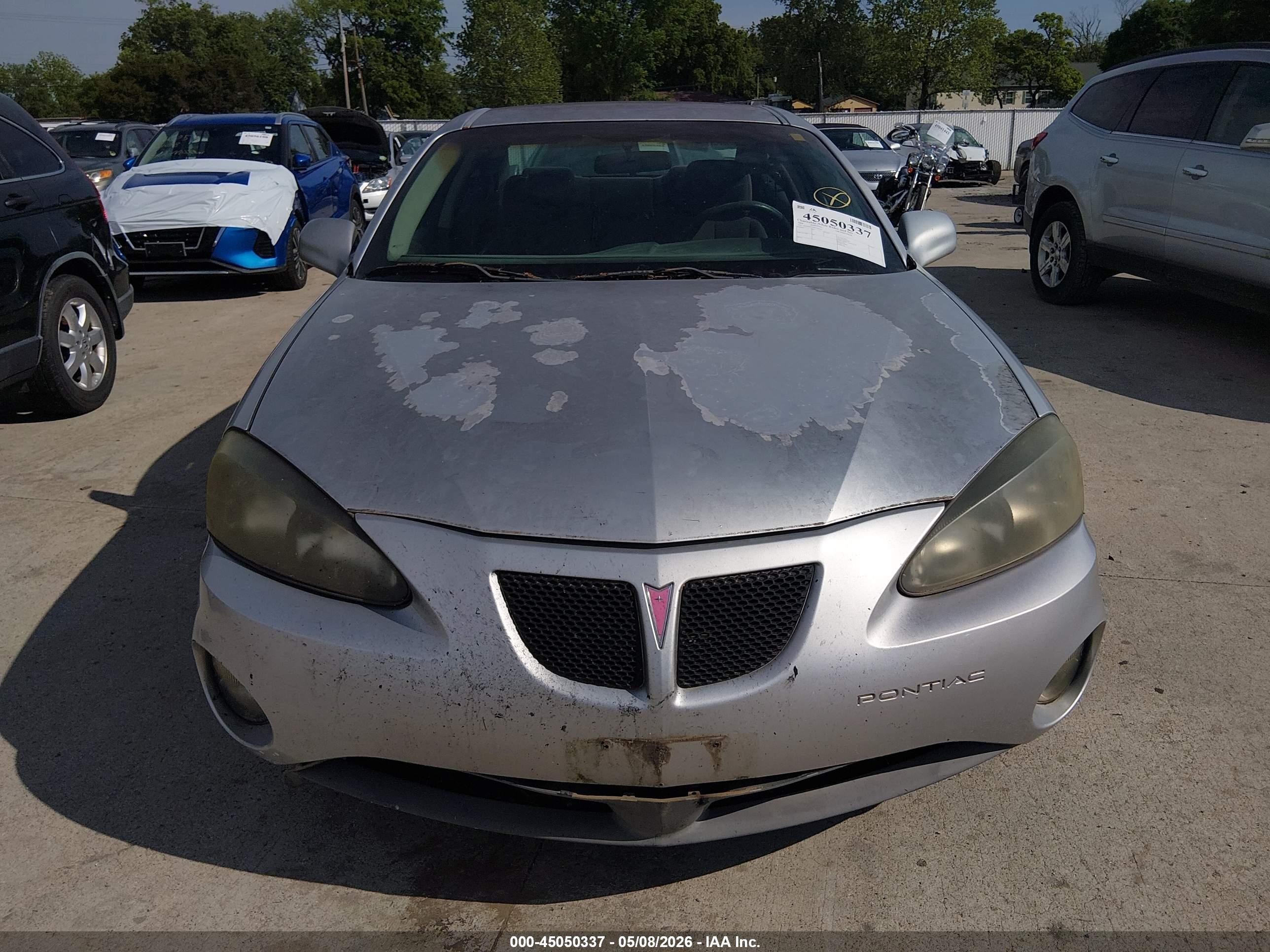 2004 Pontiac Grand Prix Gt1 Silver vin: 2G2WP522941142704