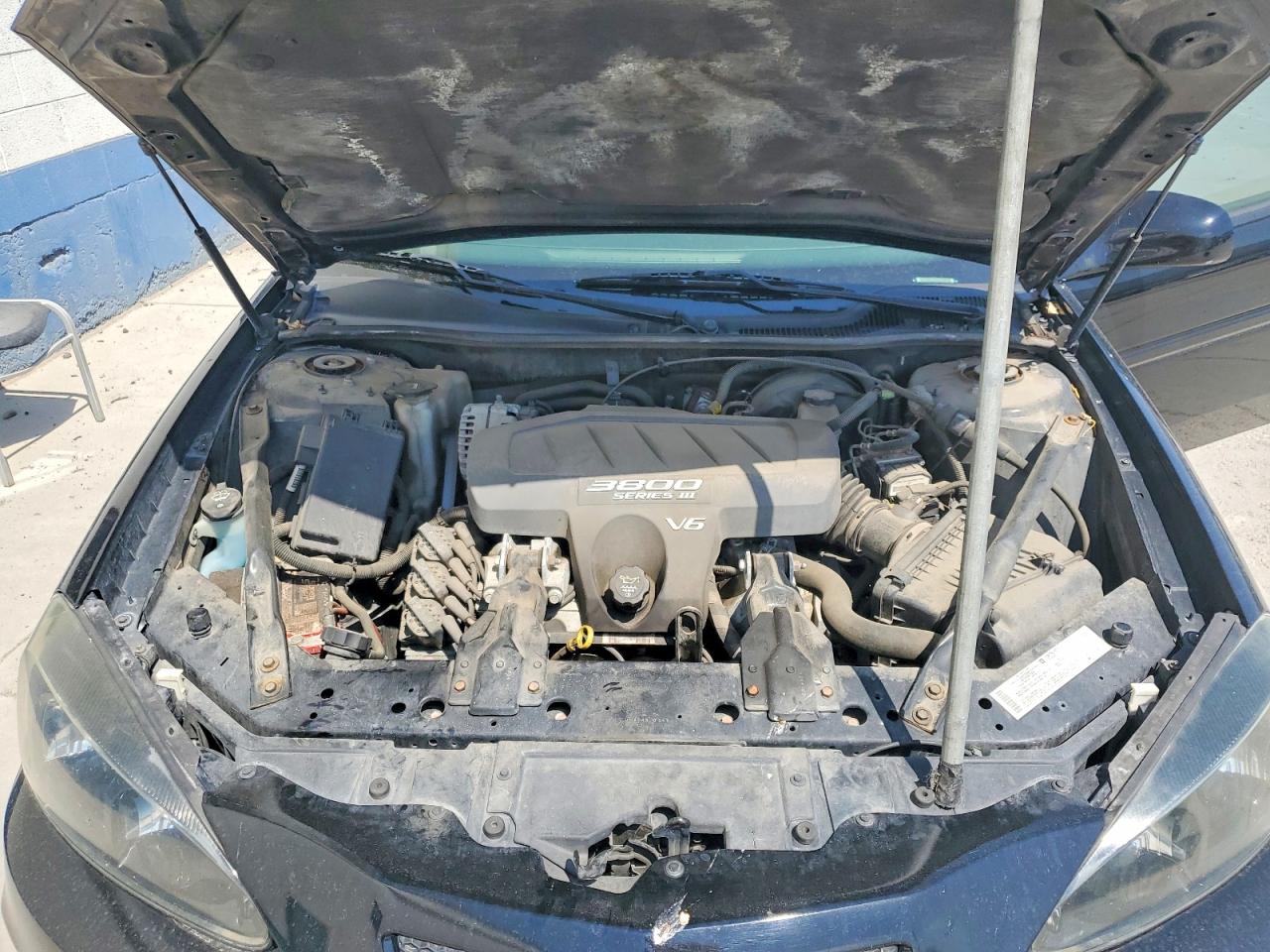 2004 Pontiac Grand Prix Gt Черный vin: 2G2WP522941241684