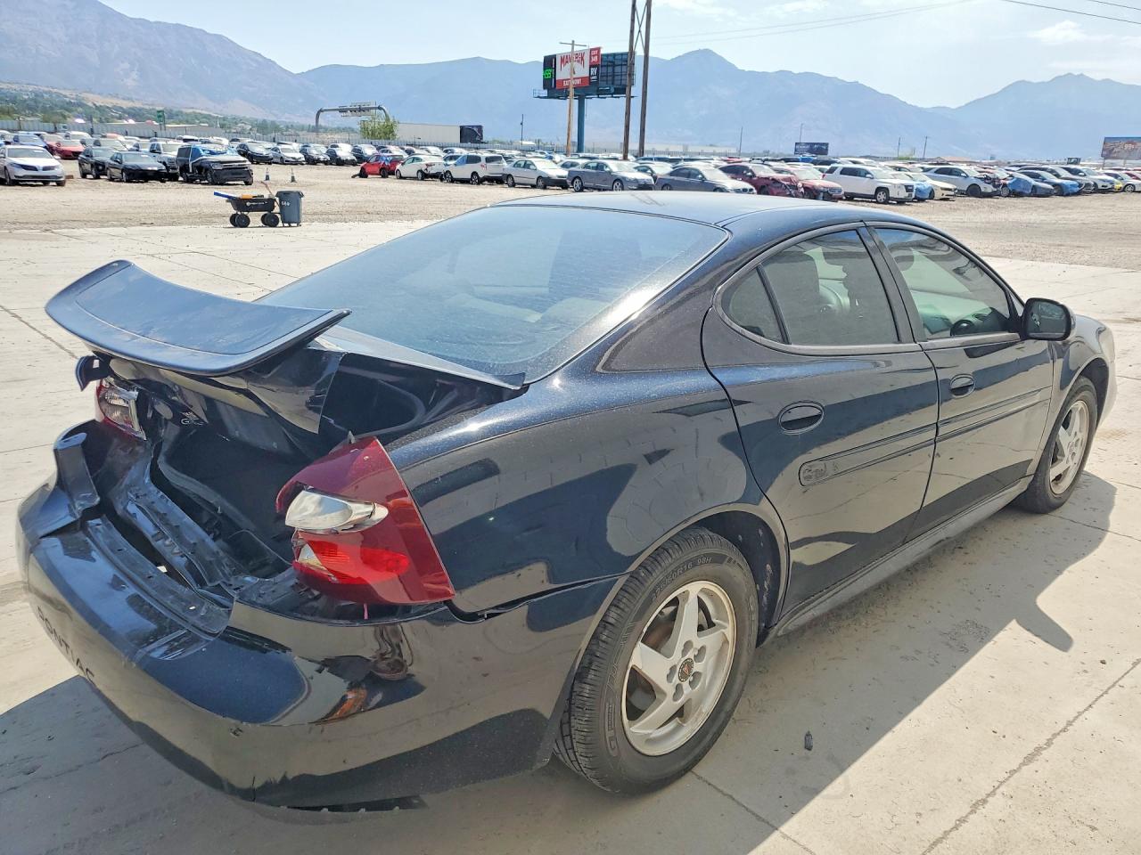 2004 Pontiac Grand Prix Gt Черный vin: 2G2WP522941241684