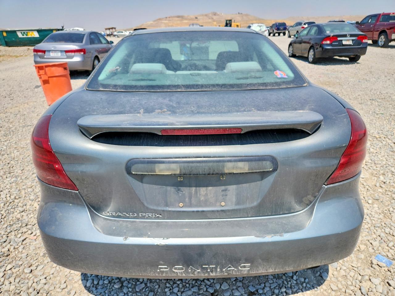 2005 Pontiac Grand Prix Gray vin: 2G2WP542651315853