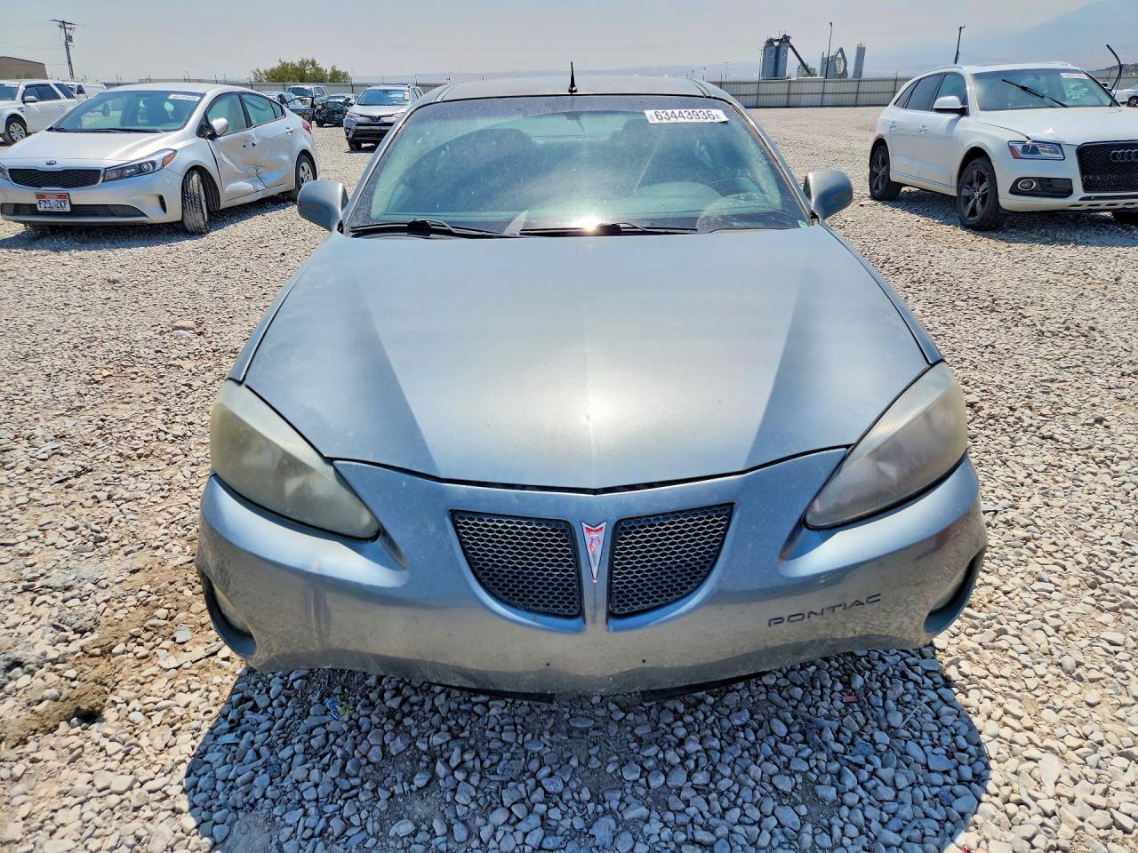 2005 Pontiac Grand Prix Gray vin: 2G2WP542651315853