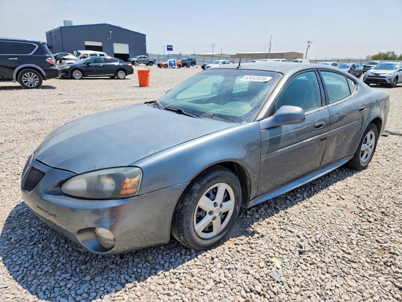 2005 Pontiac Grand Prix Gray vin: 2G2WP542651315853