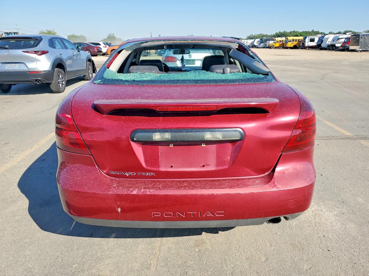 2006 Pontiac Grand Prix Red vin: 2G2WP552061196438