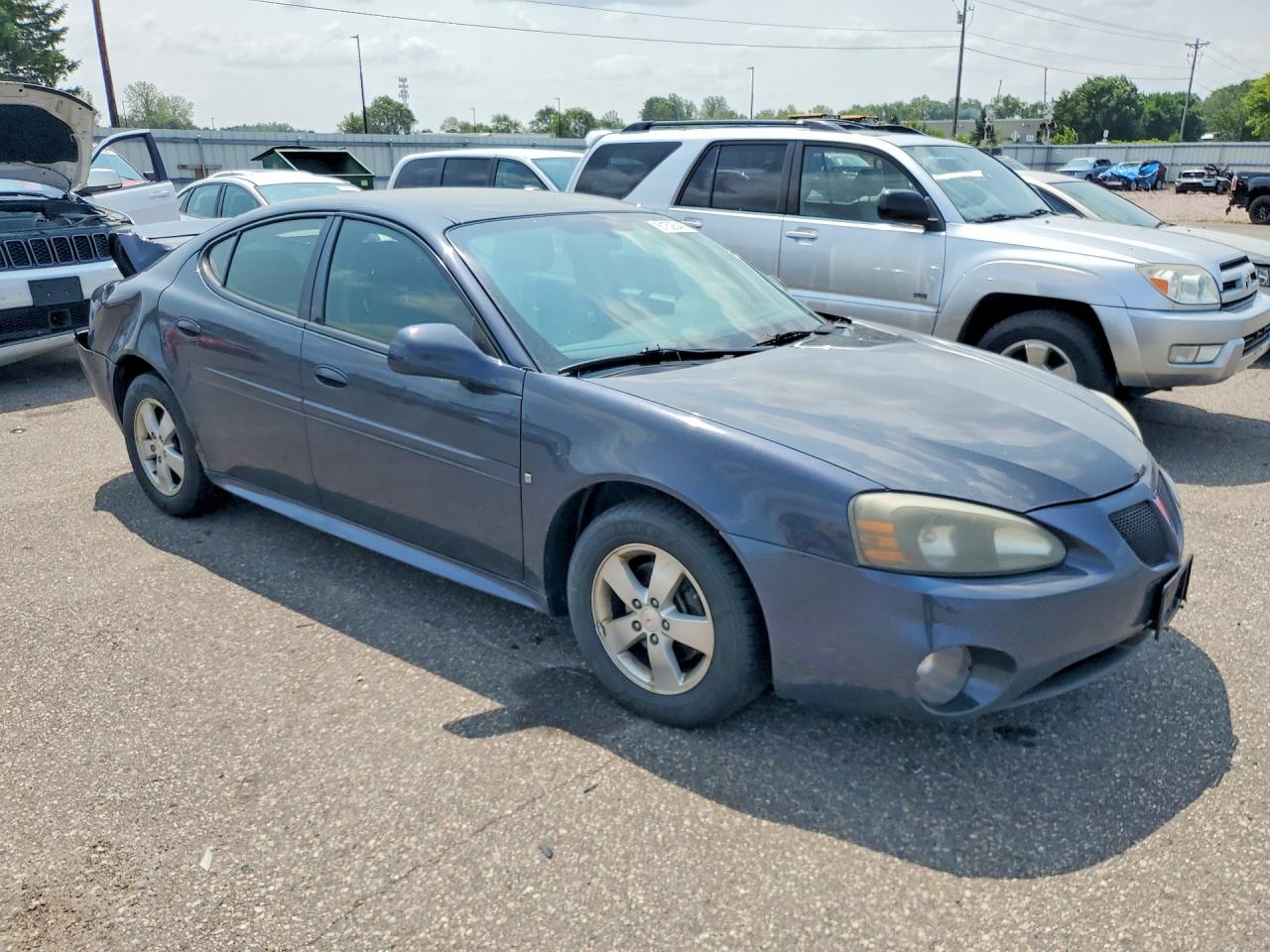 2008 Pontiac Grand Prix Gray vin: 2G2WP552081124903