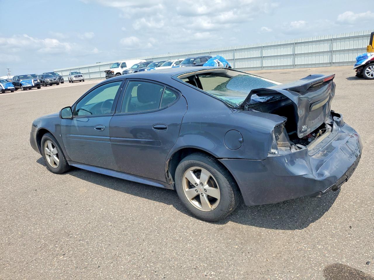 2008 Pontiac Grand Prix Gray vin: 2G2WP552081124903