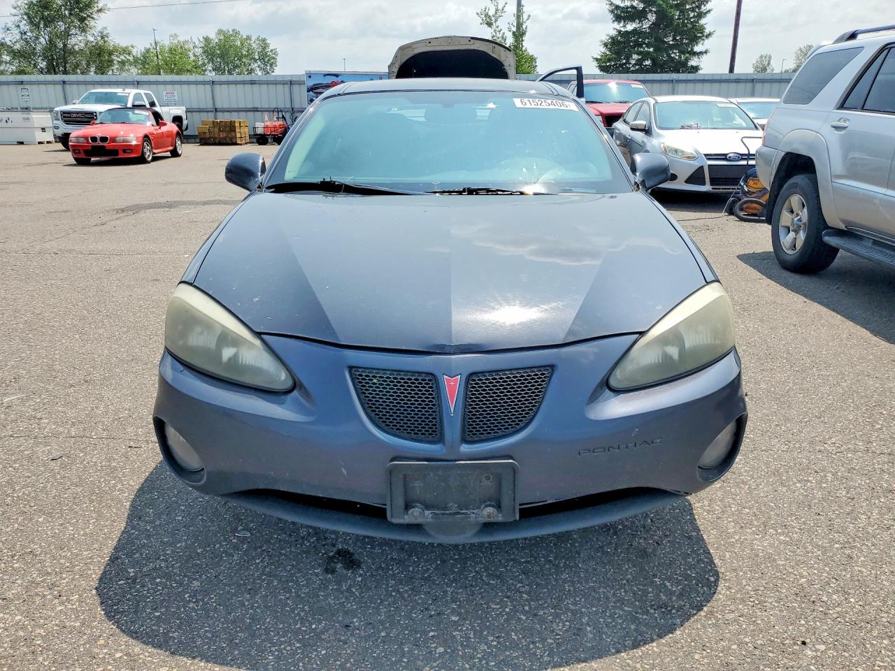 2008 Pontiac Grand Prix Gray vin: 2G2WP552081124903