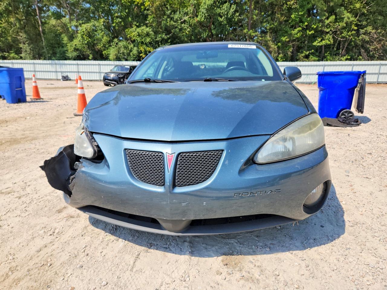 2006 Pontiac Grand Prix Синий vin: 2G2WP552161146695