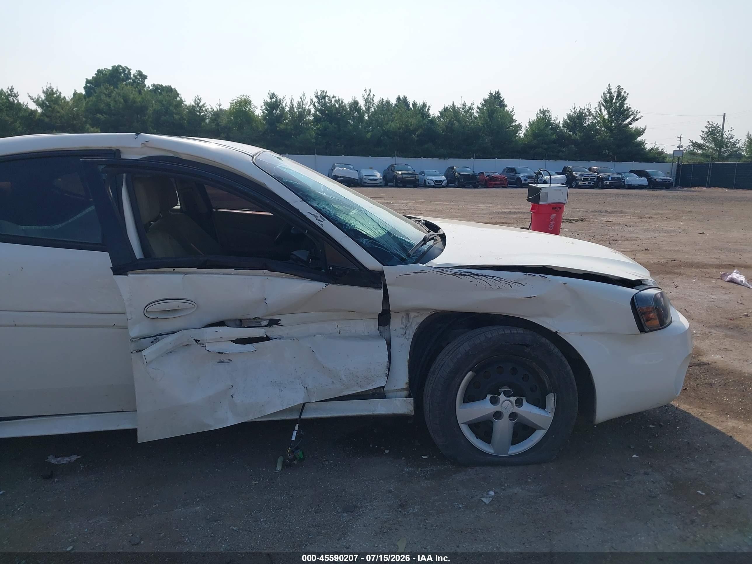 2006 Pontiac Grand Prix   White vin: 2G2WP552161266934