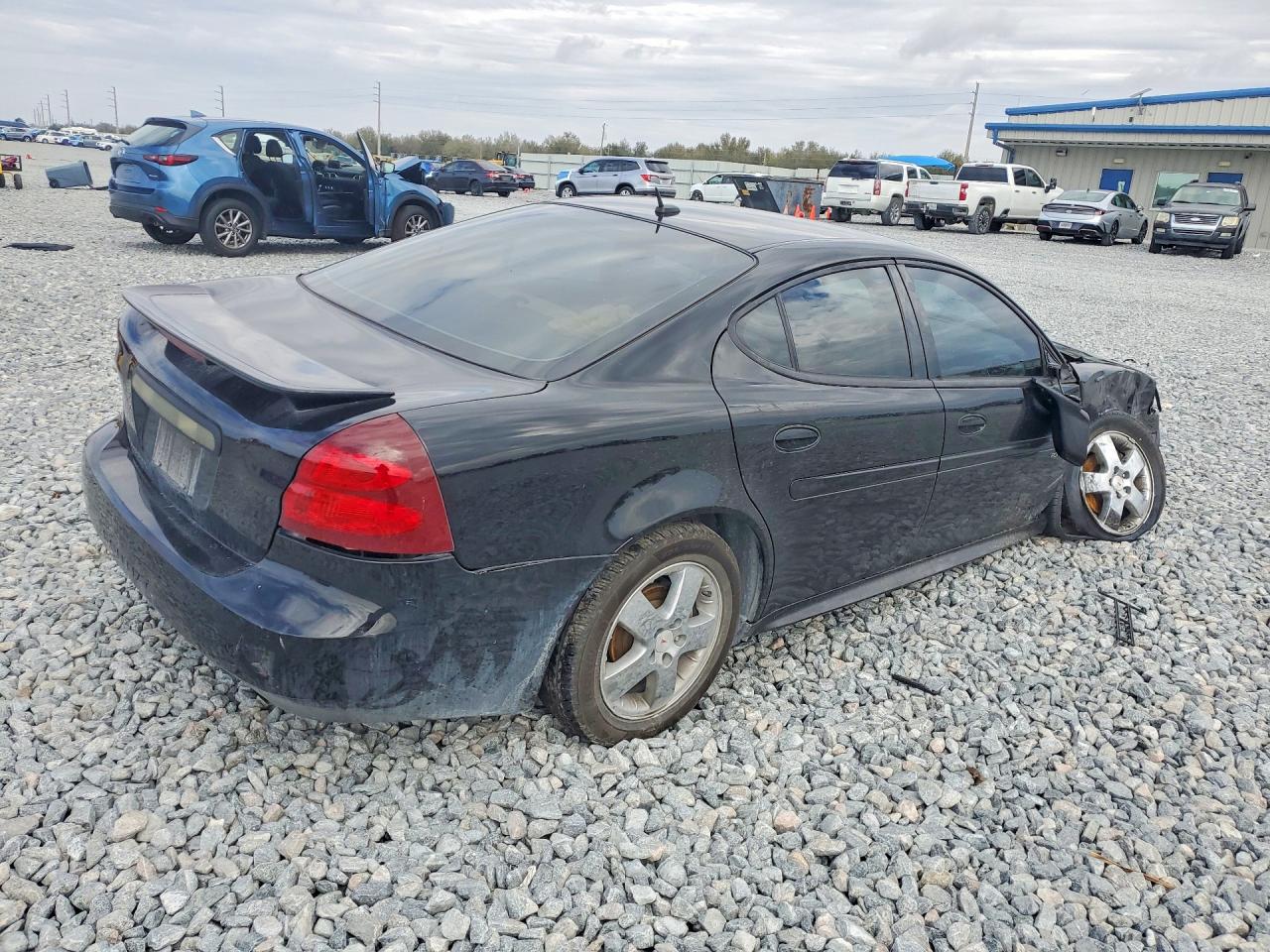 2007 Pontiac Grand Prix Black vin: 2G2WP552171188978
