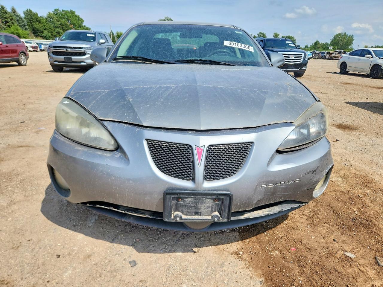 2008 Pontiac Grand Prix Gray vin: 2G2WP552181102943