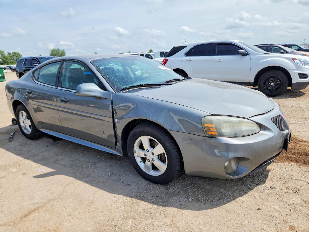 2008 Pontiac Grand Prix Gray vin: 2G2WP552181102943
