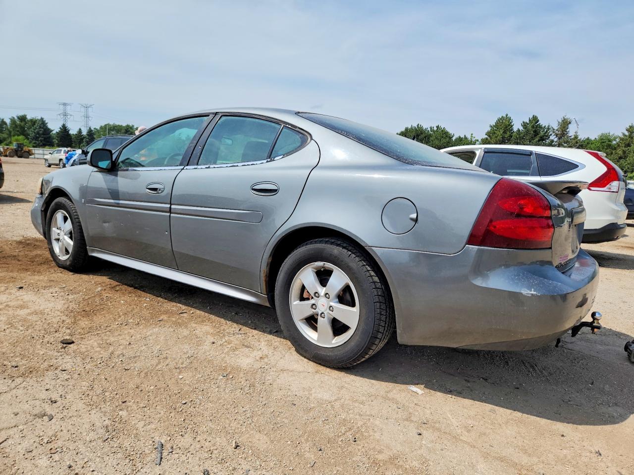 2008 Pontiac Grand Prix Gray vin: 2G2WP552181102943