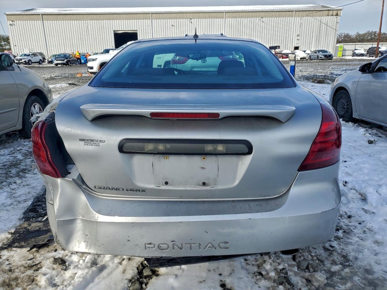 2008 Pontiac Grand Prix Silver vin: 2G2WP552181131942