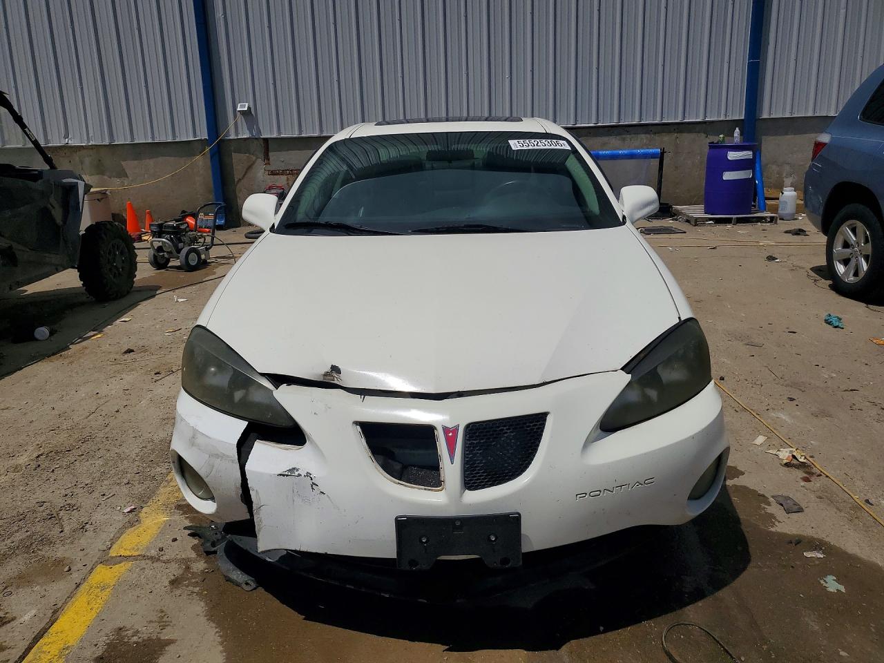 2008 Pontiac Grand Prix White vin: 2G2WP552181170904