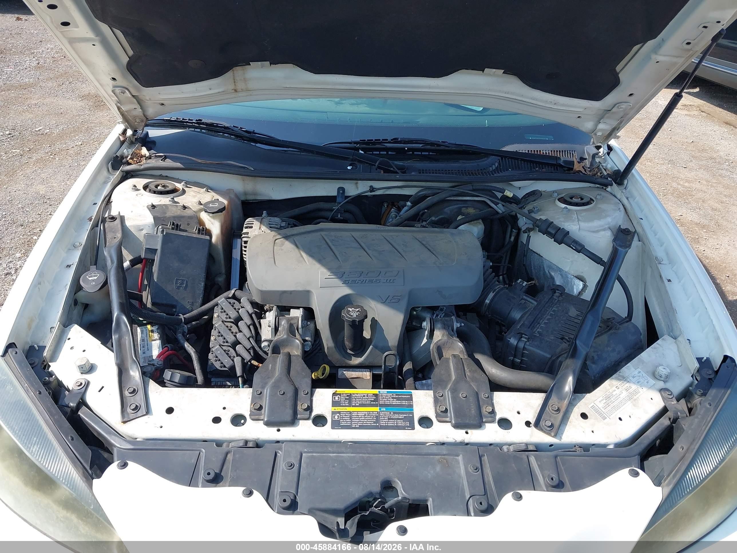 2006 Pontiac Grand Prix   White vin: 2G2WP552261282897