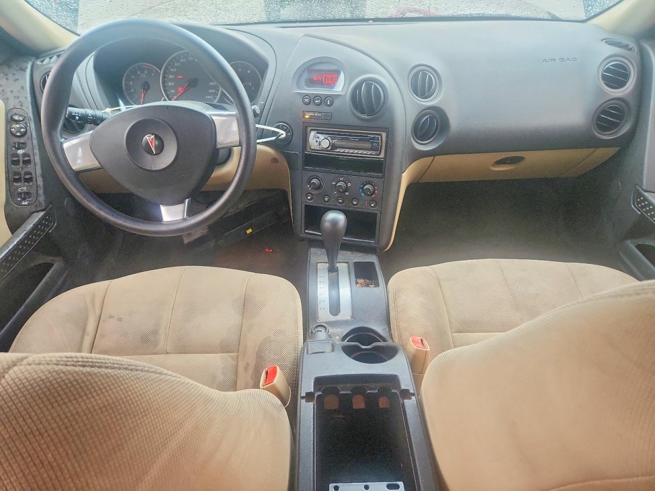 2007 Pontiac Grand Prix Tan vin: 2G2WP552271180940