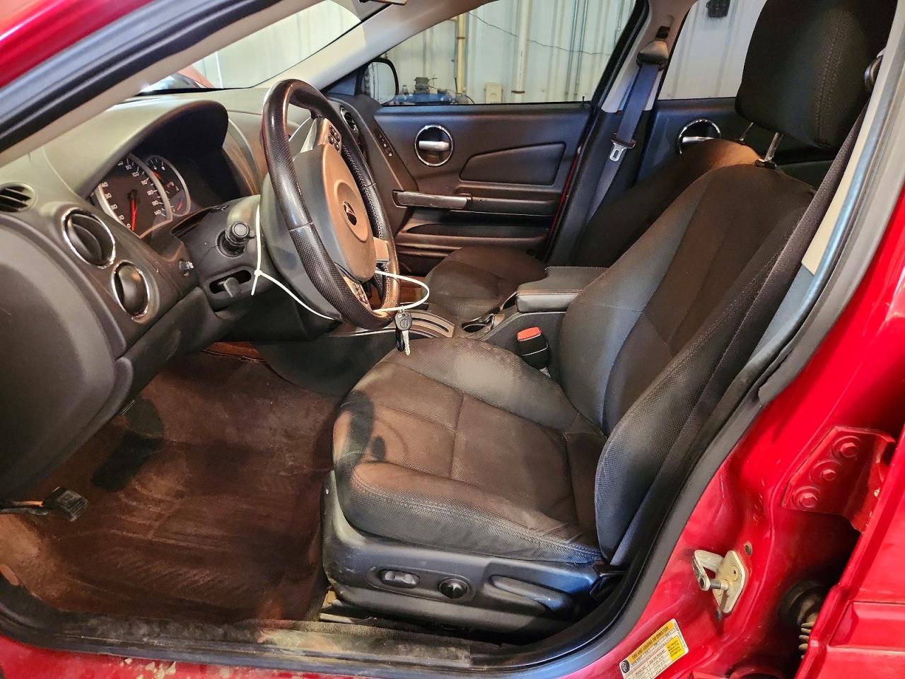 2008 Pontiac Grand Prix Red vin: 2G2WP552281101381