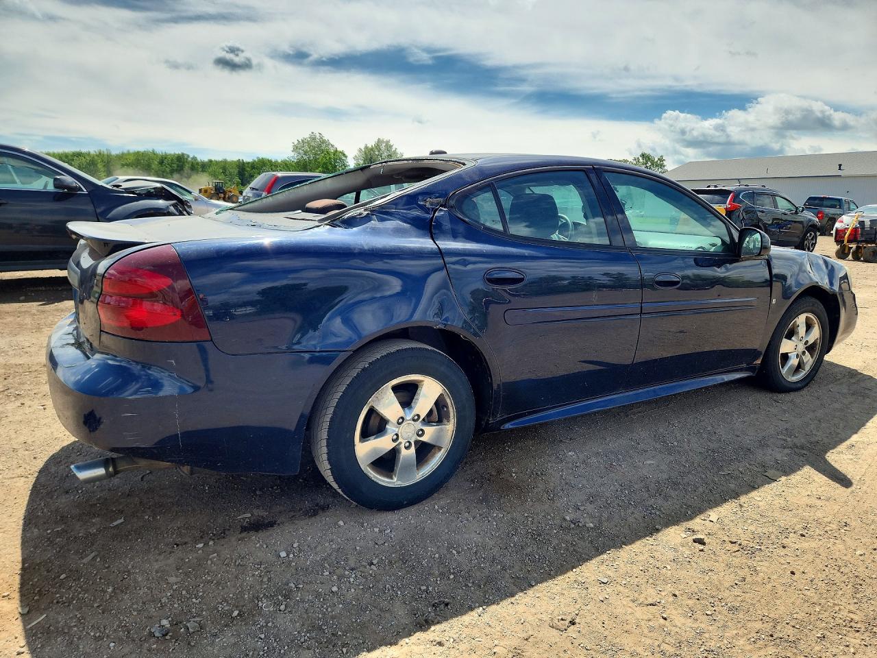 2007 Pontiac Grand Prix Black vin: 2G2WP552371166576