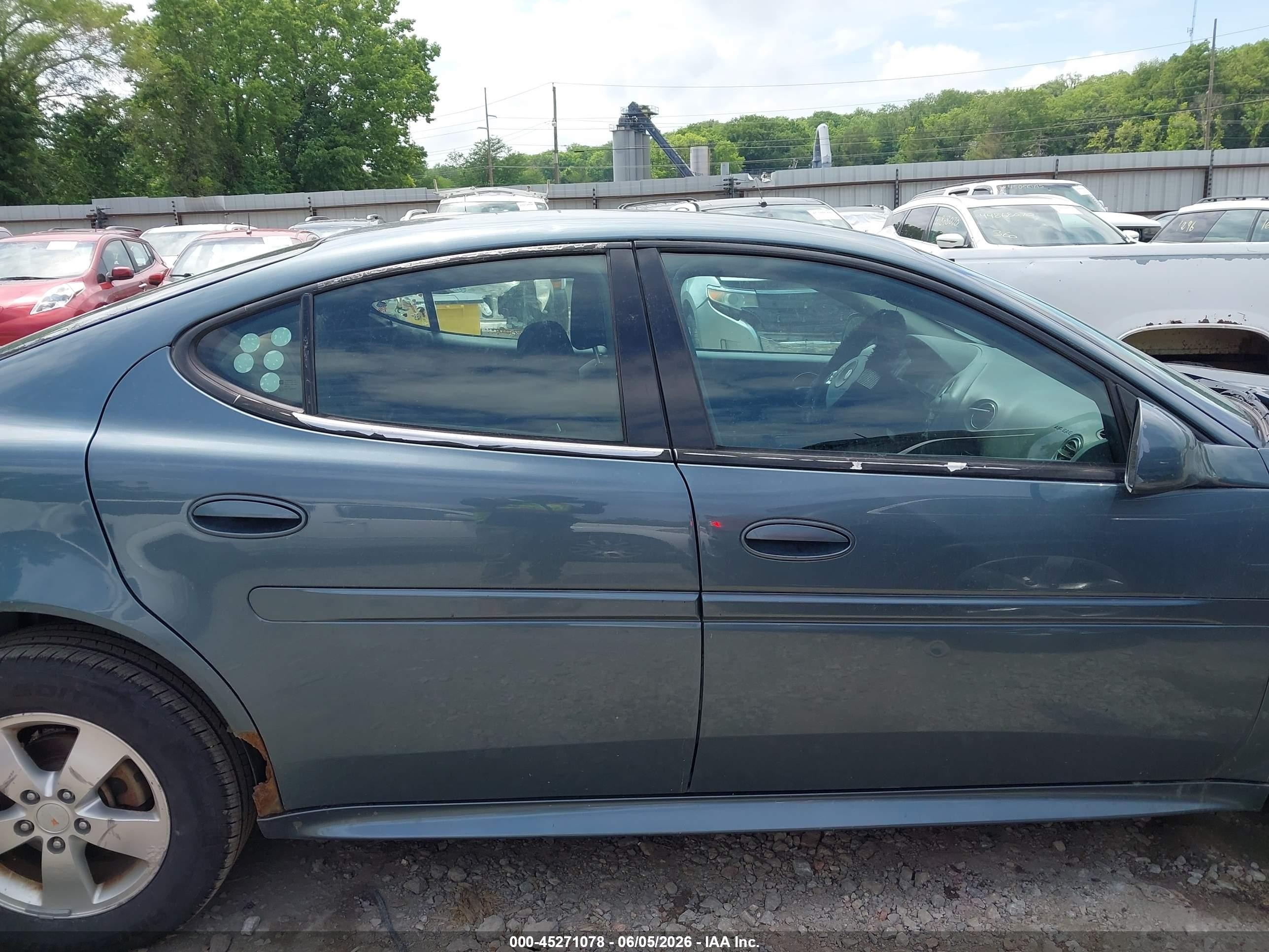 2007 Pontiac Grand Prix   Blue vin: 2G2WP552371192160