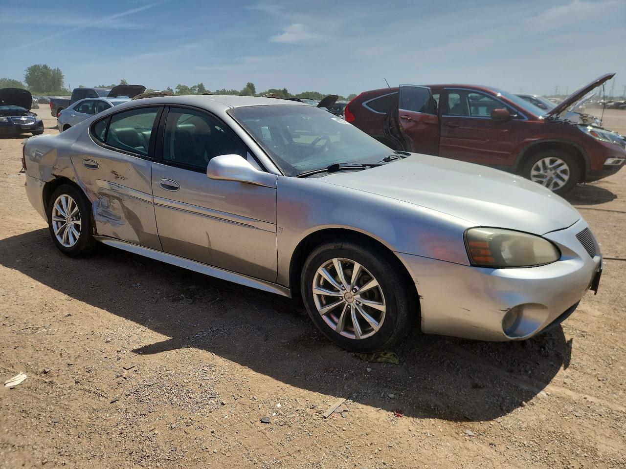 2008 Pontiac Grand Prix Серебряный vin: 2G2WP552381160746
