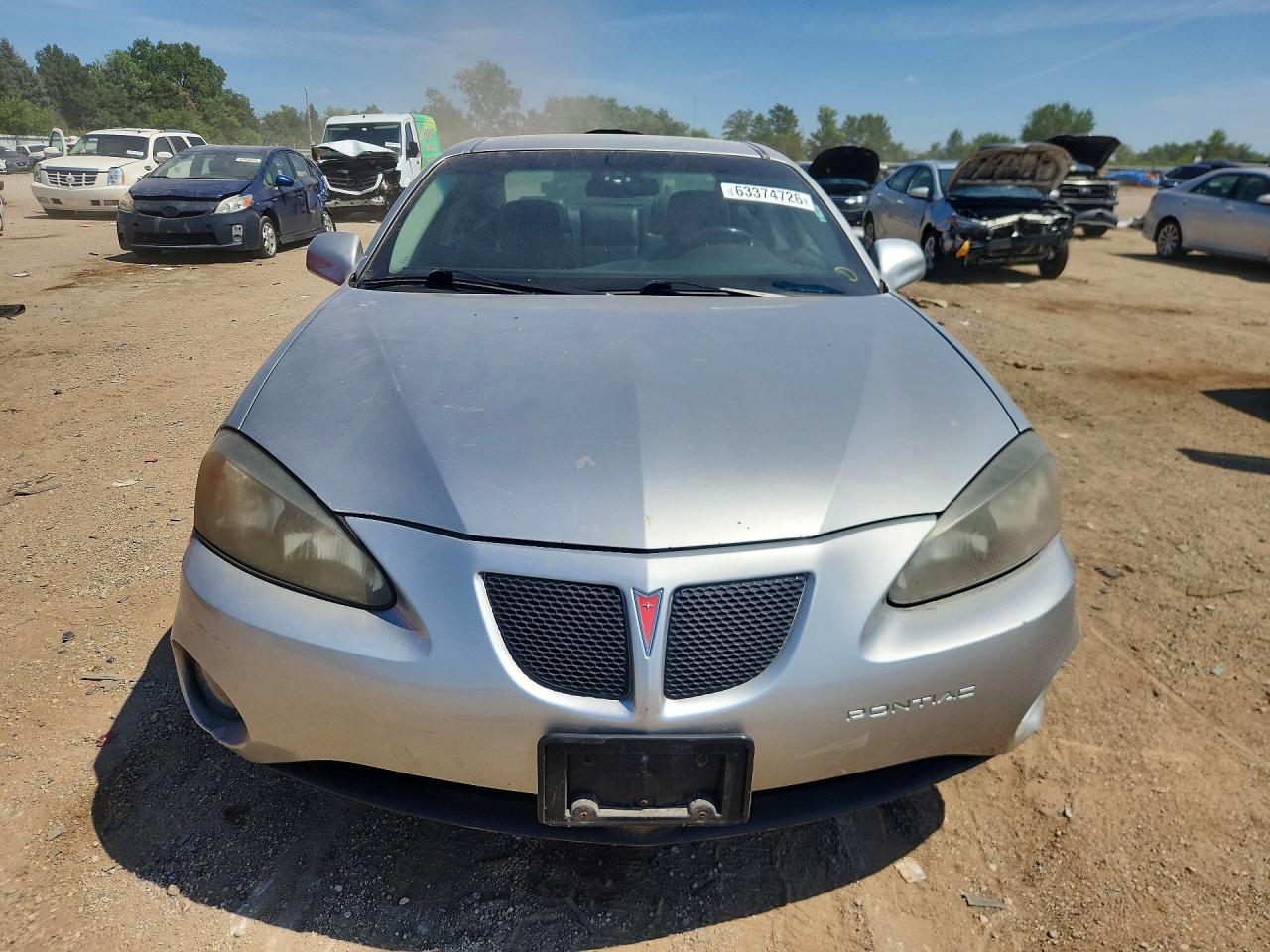 2008 Pontiac Grand Prix Серебряный vin: 2G2WP552381160746