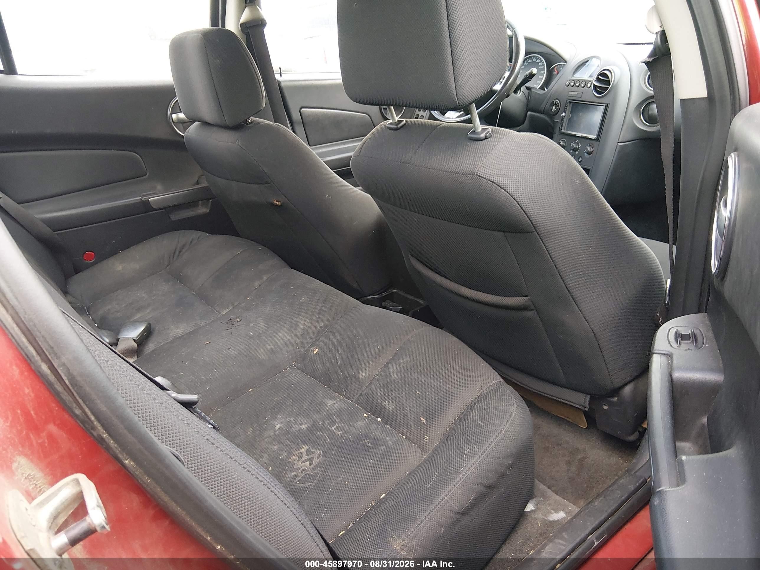 2008 Pontiac Grand Prix Красный vin: 2G2WP552381176574