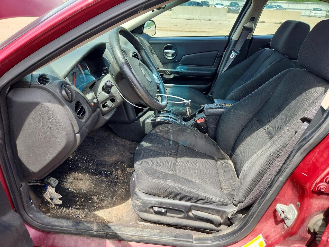 2006 Pontiac Grand Prix Red vin: 2G2WP552461206856