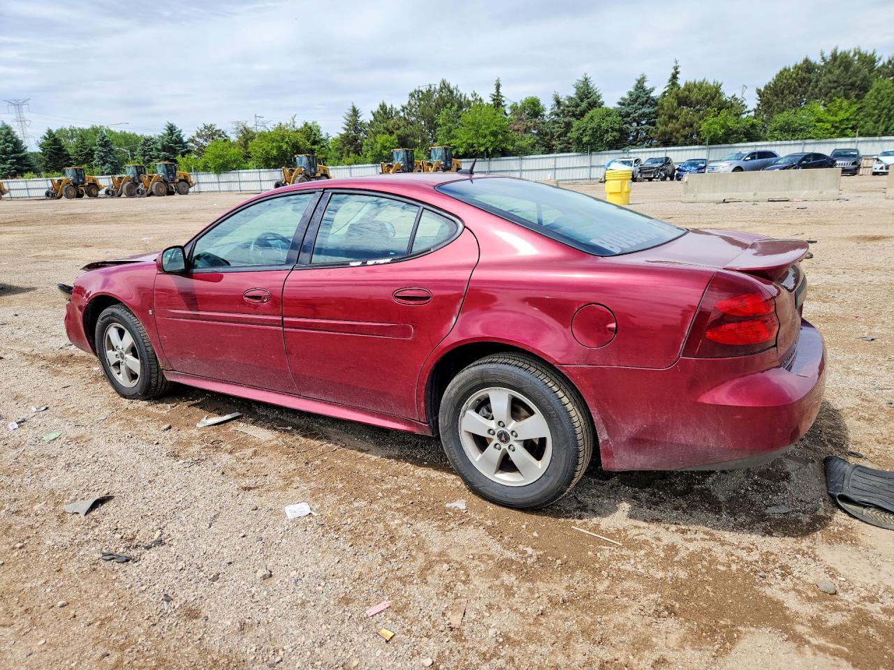 2006 Pontiac Grand Prix Red vin: 2G2WP552461206856
