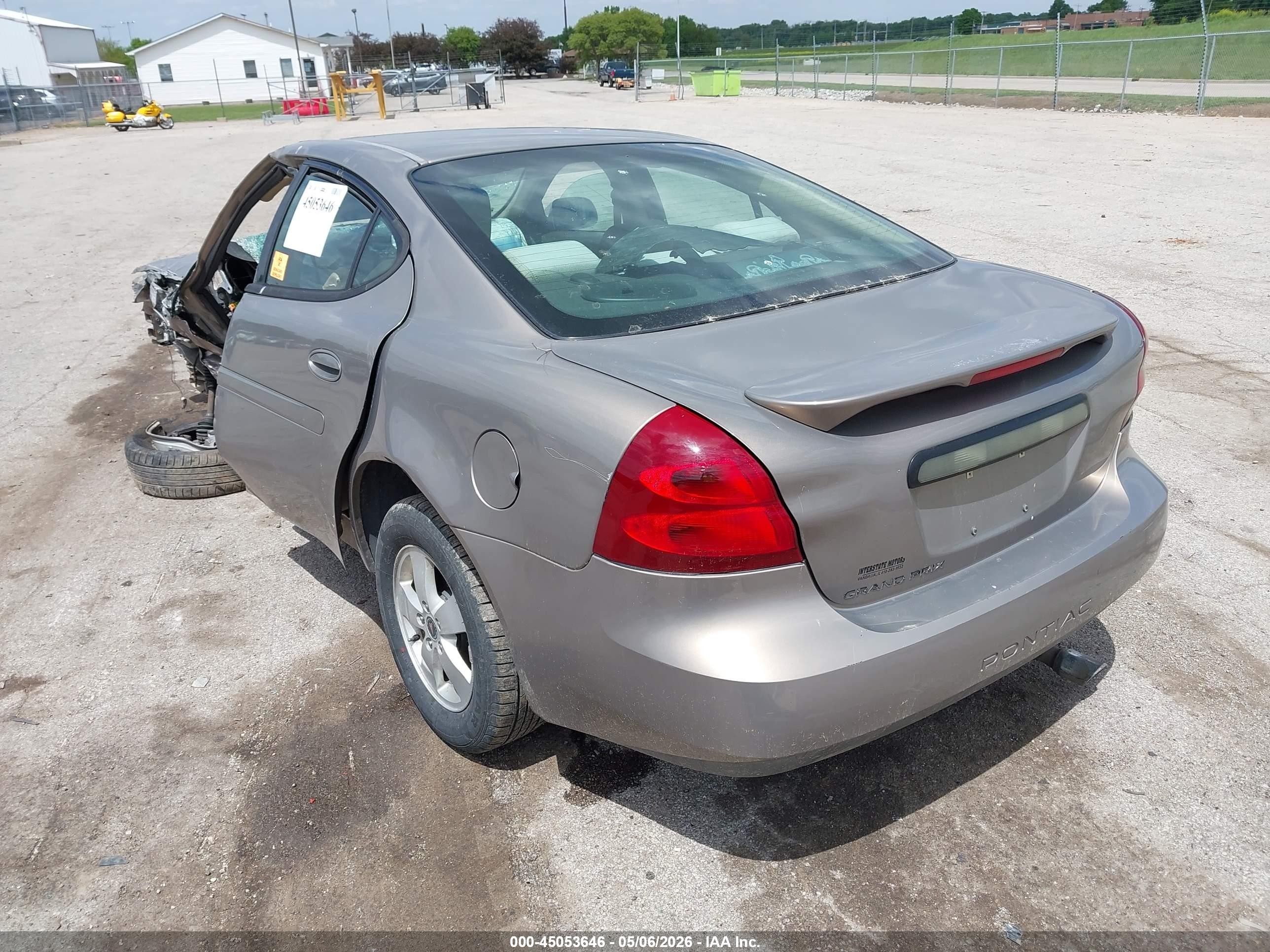 2006 Pontiac Grand Prix   Коричневый vin: 2G2WP552461277362