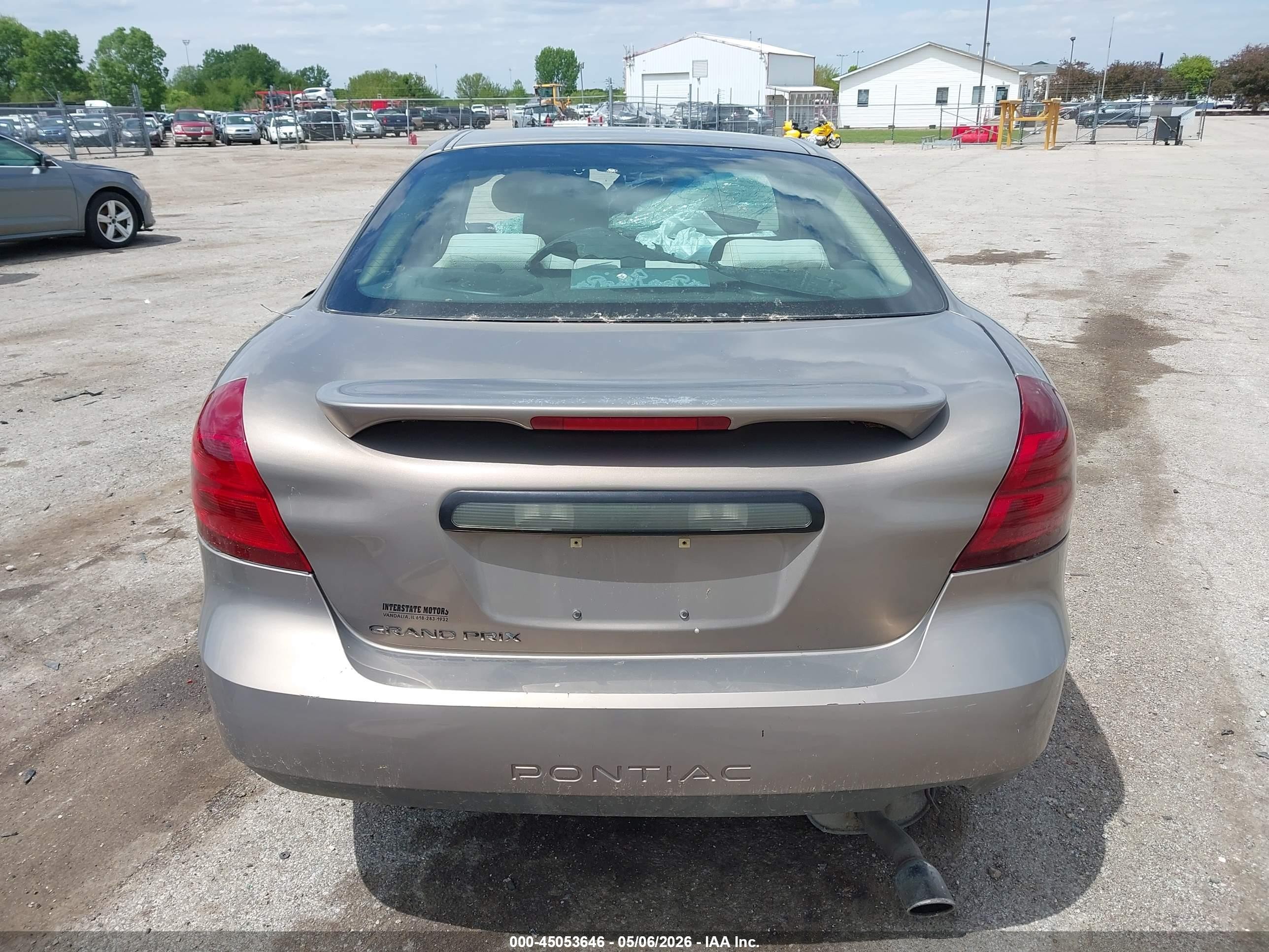 2006 Pontiac Grand Prix   Коричневый vin: 2G2WP552461277362