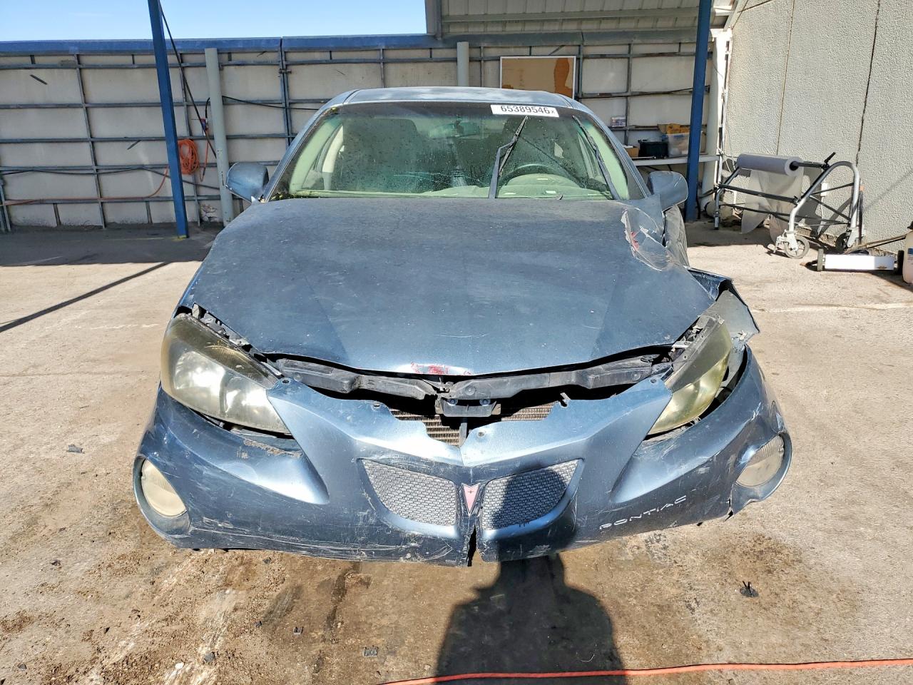 2006 Pontiac Grand Prix Gray vin: 2G2WP552561105924