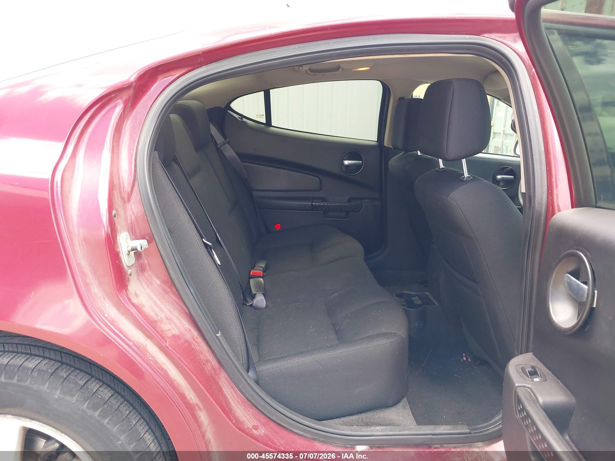 2006 Pontiac Grand Prix   Темно-бордовый vin: 2G2WP552561142553