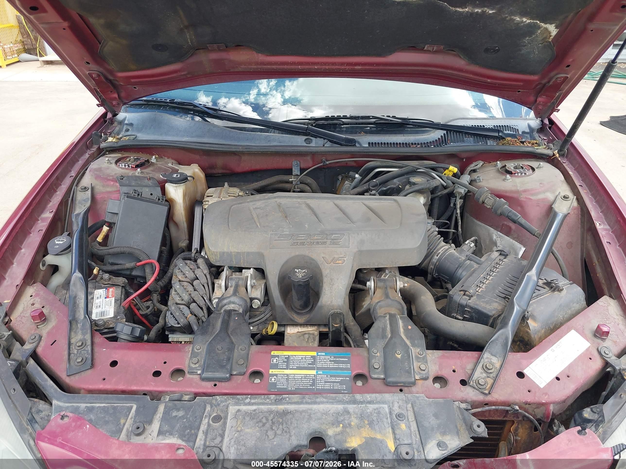 2006 Pontiac Grand Prix   Темно-бордовый vin: 2G2WP552561142553