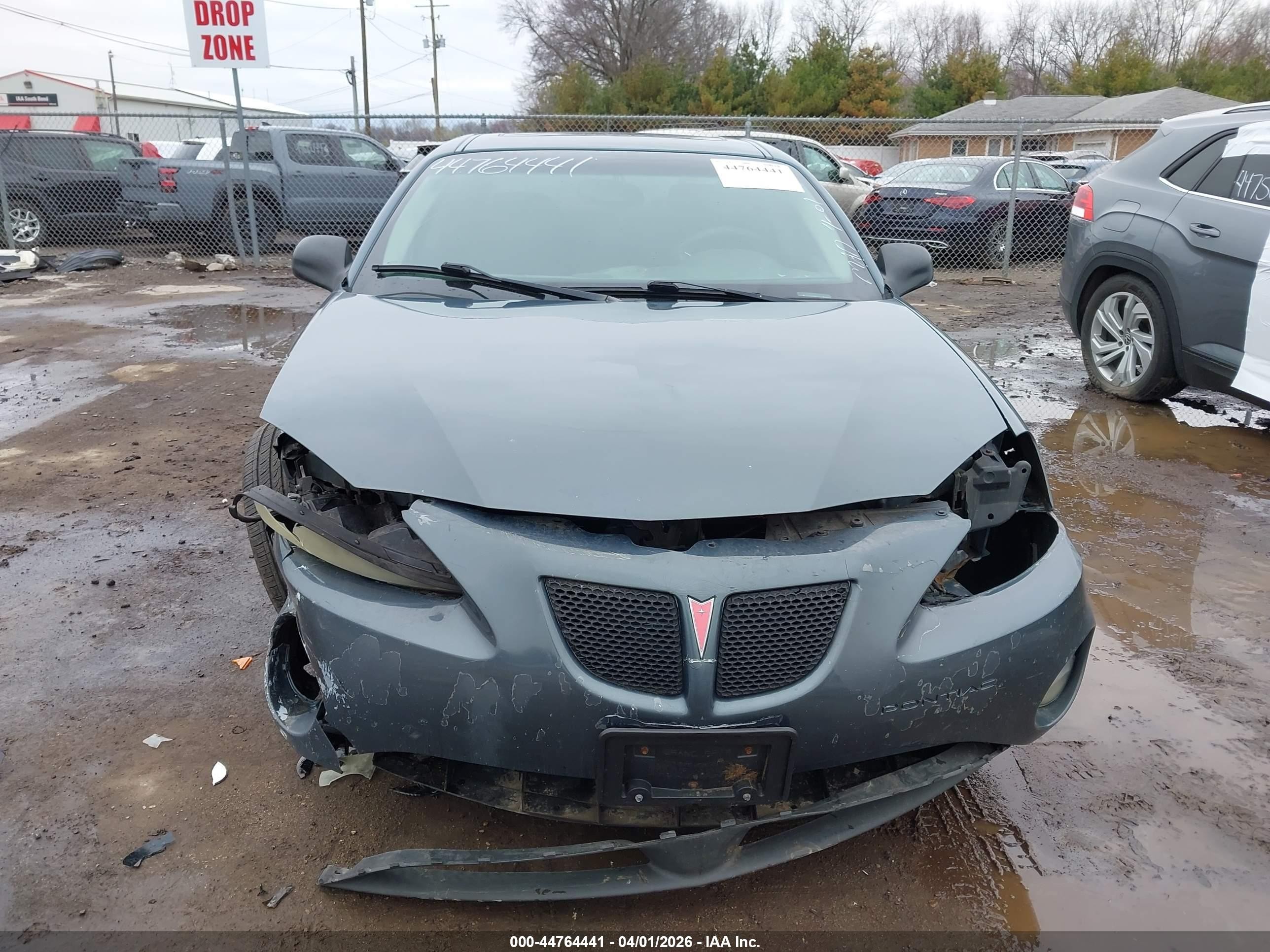 2006 Pontiac Grand Prix   Blue vin: 2G2WP552561190683