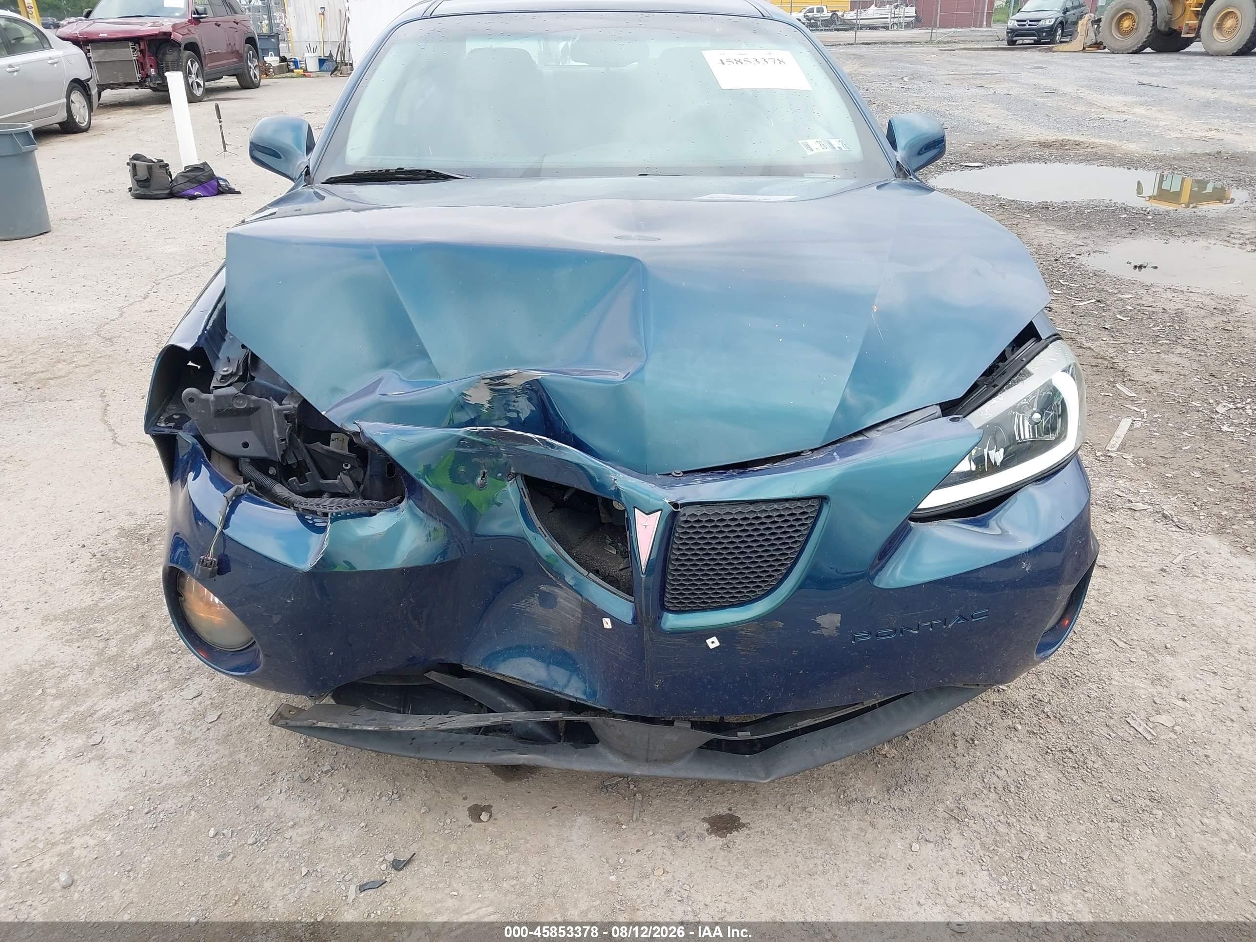 2006 Pontiac Grand Prix   Dark Blue vin: 2G2WP552561219034