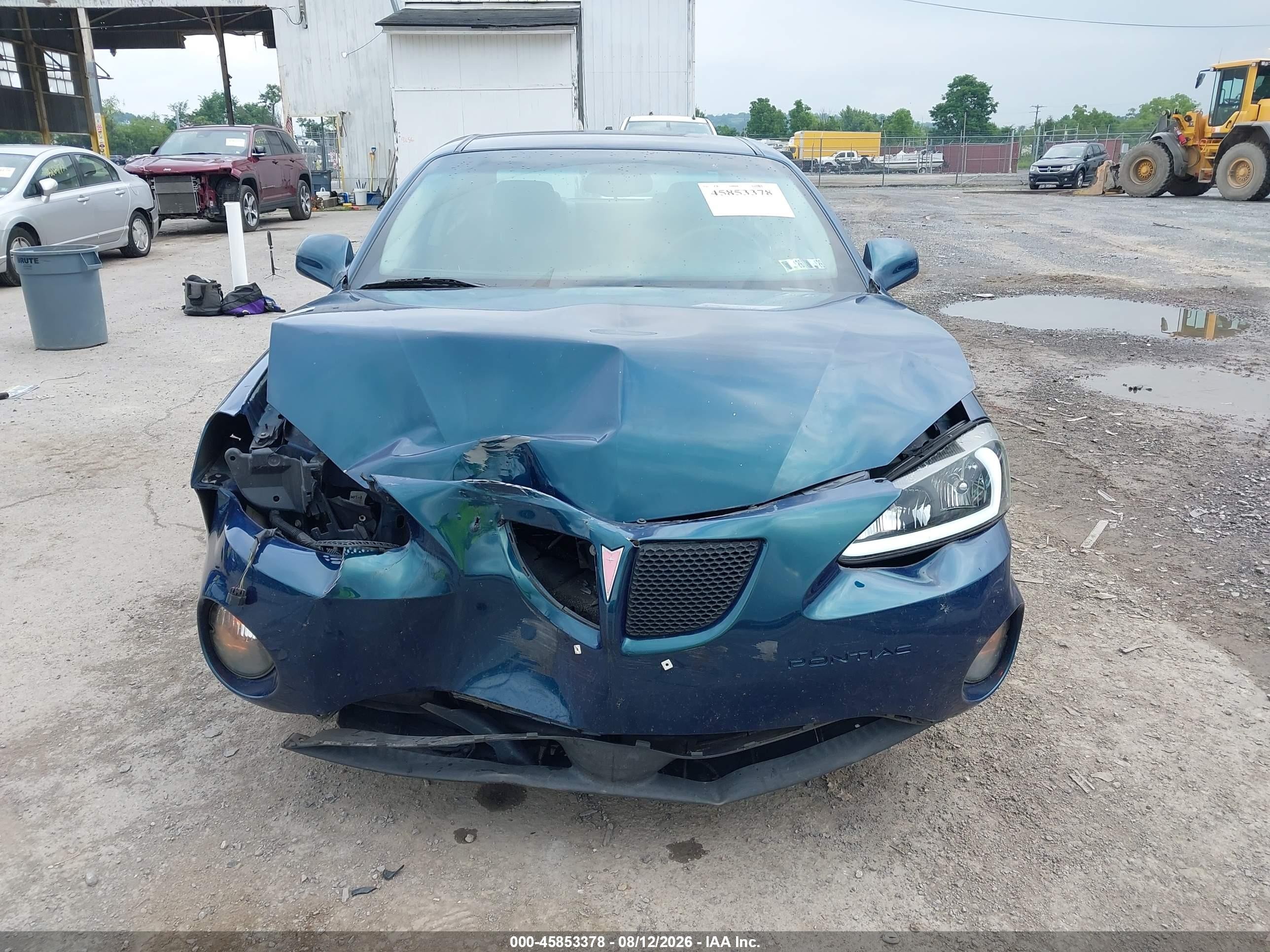 2006 Pontiac Grand Prix   Dark Blue vin: 2G2WP552561219034