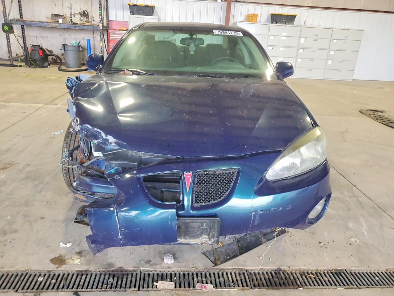 2006 Pontiac Grand Prix Se Blue vin: 2G2WP552561253684