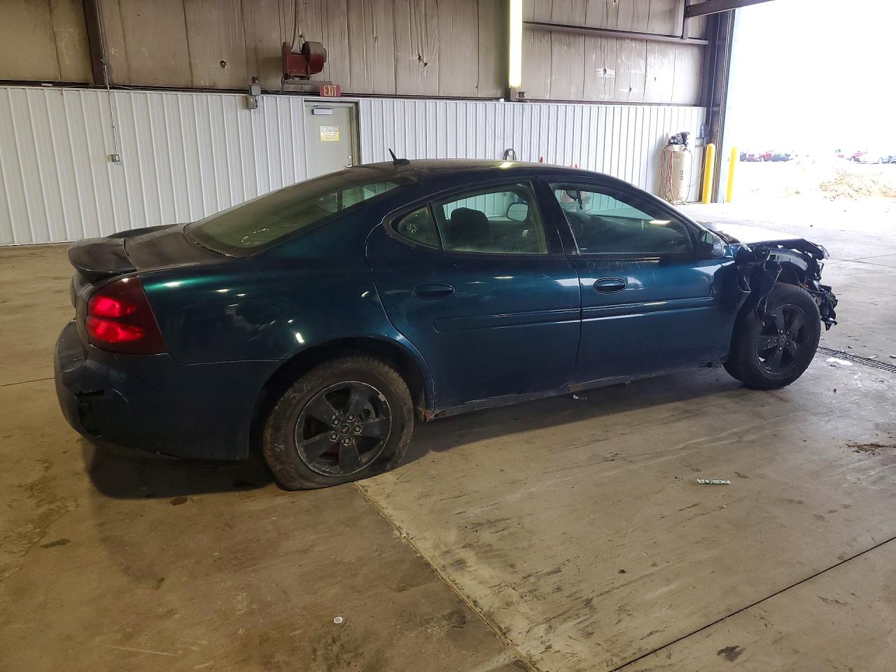 2006 Pontiac Grand Prix Se Blue vin: 2G2WP552561253684